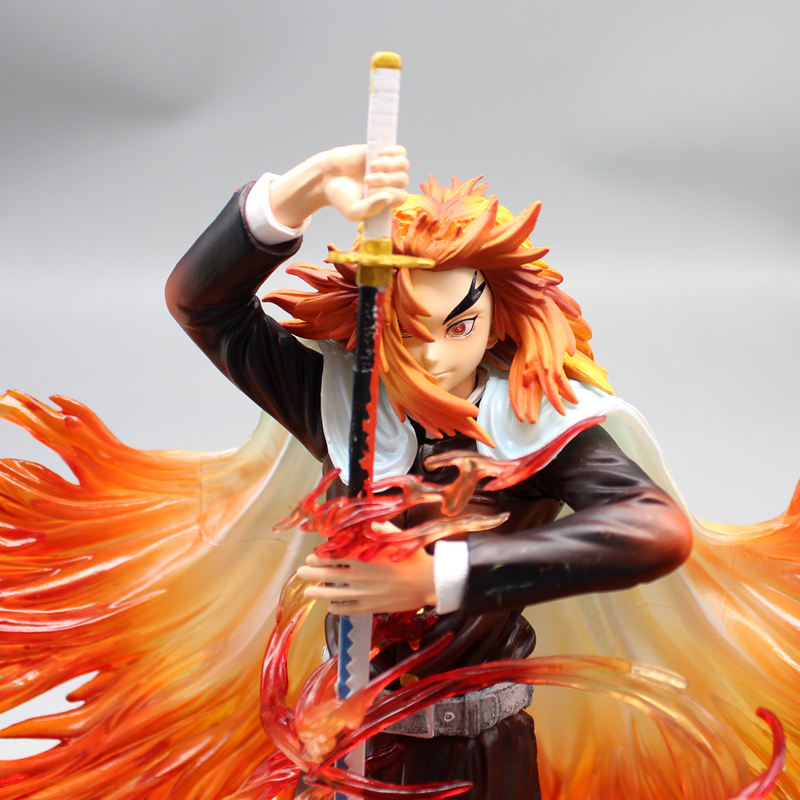 Rengoku Kyojuro Demon Slayer Statue – Flame Hashira Anime Figure