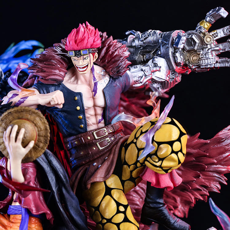 Luffy Kid Law Figures – One Piece Worst Generation Anime PVC Model Collectibles