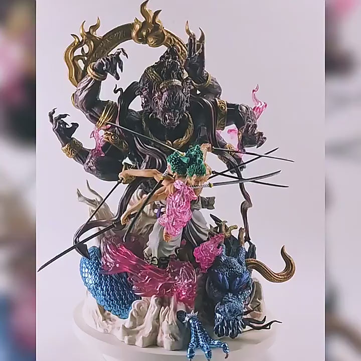 Roronoa Zoro Asura Statue – One Piece GK 52CM PVC Action Figure