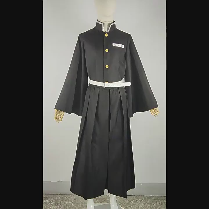 Tokitou Muichirou Cosplay Costume | Demon Slayer Kimetsu No Yaiba Uniform with Wig | Anime Cosplay Outfit