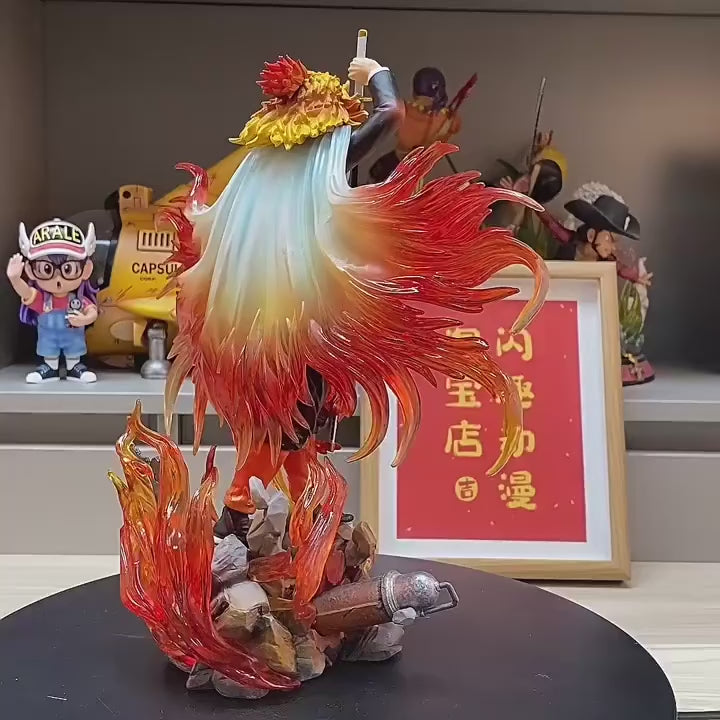 Rengoku Kyojuro Demon Slayer Statue – Flame Hashira Anime Figure